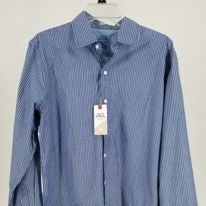 IZOD Saltwater Men's Long Sleeve Shirt Relaxed Classics - Slim Fit